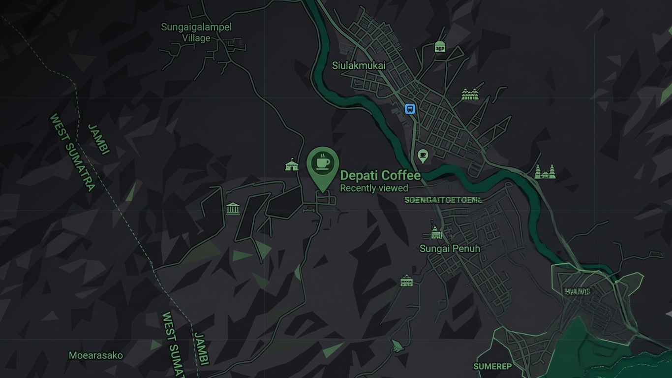 Depati Coffee map